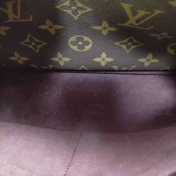 093642AV (S6) Louis Vuitton Hand Bag Montaigne MM Brown Monogram - Picture 6 of 9